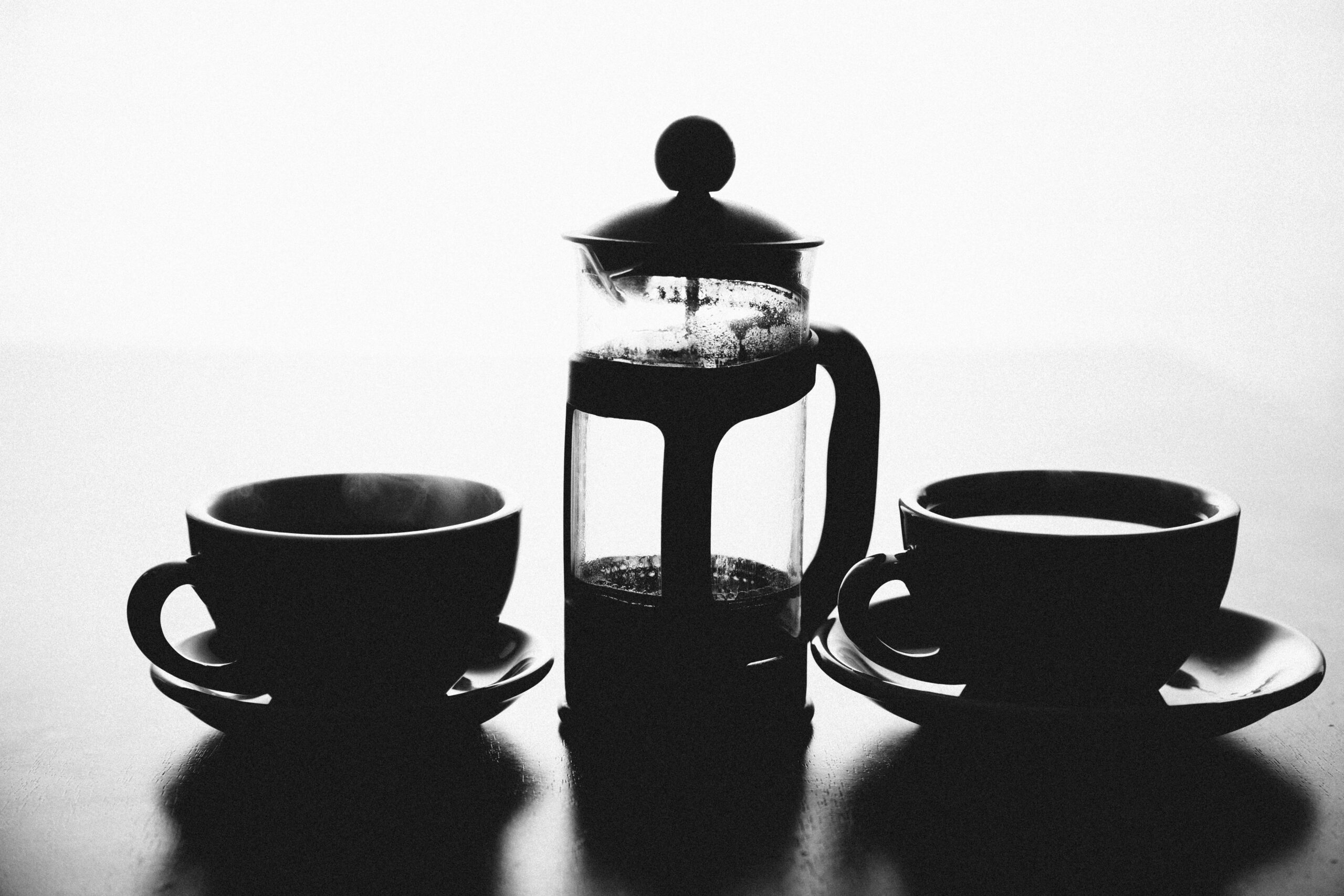 لاته با فرنچ پرس