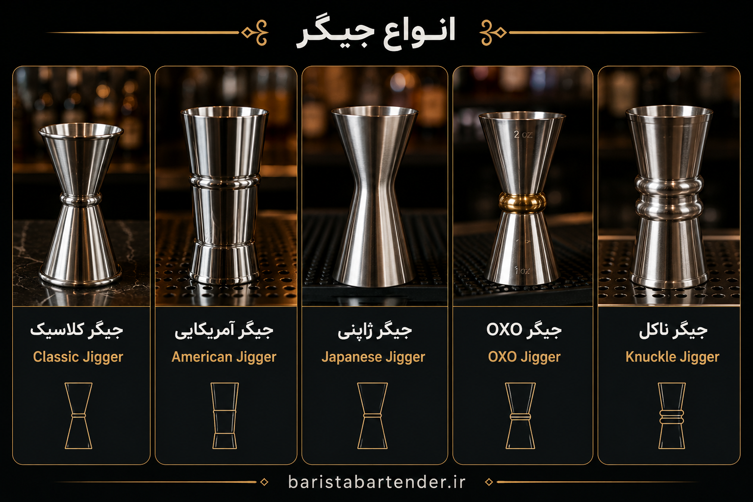 انواع جیگر بار سرد بارتندری