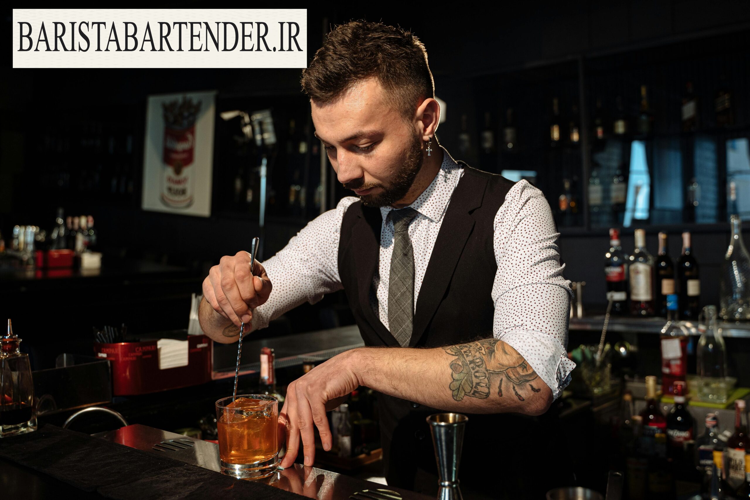 متدهای سرو نوشیدنی/راهنمای کامل /آموزش بارتندری 19 متدهای سرو نوشیدنی