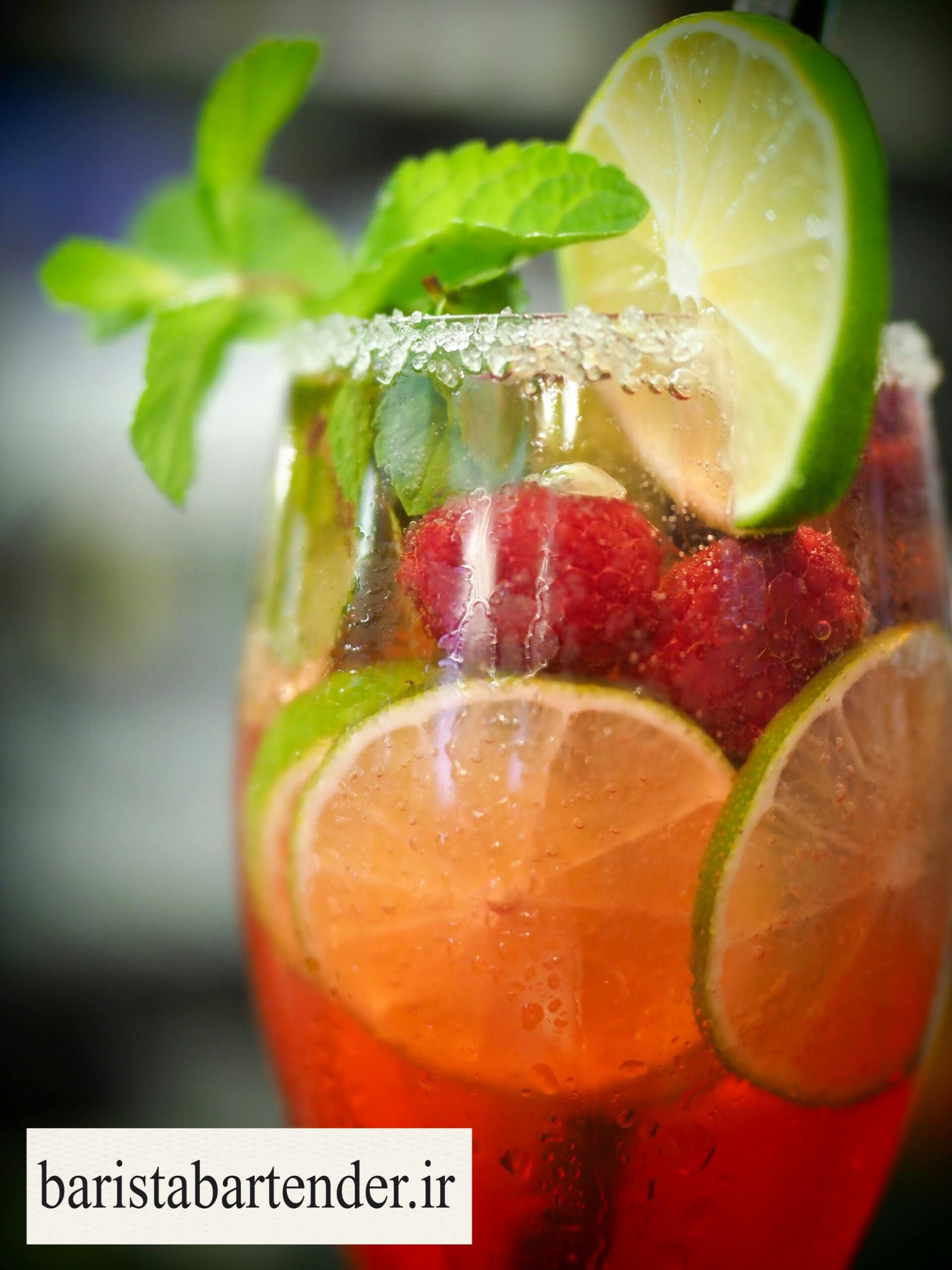 گارنیش دیواره ی لیوان 